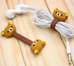 Cute Cartoon Earphone Cable line Winder Cable Holder Coiling Line Device 1175452