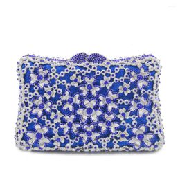 Evening Bags Dazzling Women Crystal Metal Clutches Purses-and-handbags In Women's Totes Handmade Handbags Elegant Party Purses