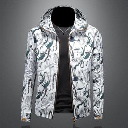Men's Jackets 2024 New Luxury Style Designer Spring and Autumn Fashion Hooded Sports Windbreaker Casual Baseball Zipper Jackets Clothing