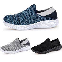 Men Women loafers Running Shoes Soft Comfort Black White Beige Grey Red Purple Green Blue Mens Trainers Slip-On Sneakers GAI size 39-44 color33