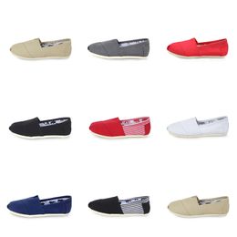 casual shoes men women GAI red blue white Light Weight walking breathable blacklifestyle sneakers canvas shoes Nine