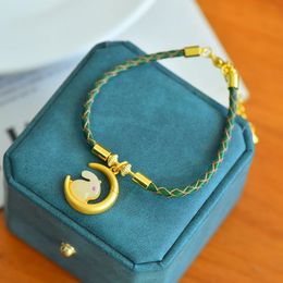 925 Silver Bracelets for Women Certified Original Bracelet Sterling Fine Jewellery Jade in And Pure Real 100% Hetian Jade 240226