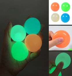 In The Dark Squishy Anti Stress Balls Sticky Target Toys Soft Squeeze Adult Kids Toy ParentChild Interaction Party Gifts3763802