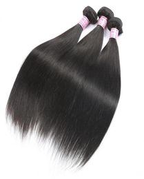 Brazilian Straight Virgin Human Hair Weave Bundles Raw Unprocessed Indian Hair Body Extensions Wefts70833544667442