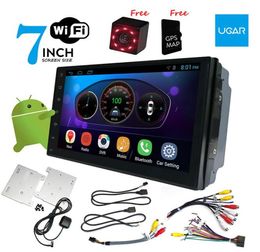 7 inch Universal Headunit Quad Core 1024600 Android Car GPS Navigation Multimedia Player Radio Bluetooth Wifi DVR Ready2587611