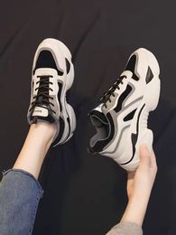 Men and women Sports shoes are popular in black and white styles