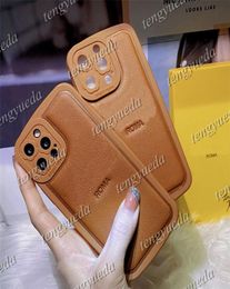 Fashion Designer Phone Cases for iphone 14 14pro 14plus 13 13pro 12 12pro 11 11 pro max XS Xsmax 7plus Embossing Letters Leather W6256513