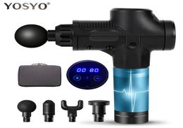 Massage Gun Muscle Relaxation Massager At Home Charging Deep Dynamic Therapy Vibrator Box Portable Package4110388