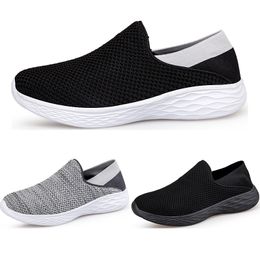 Men Women loafers Running Shoes Soft Comfort Black White Beige Grey Red Purple Green Blue Mens Trainers Slip-On Sneakers GAI size 39-44 color34