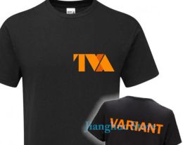 T-shirt TVA Variant front and back adults unisex tshirt T Shirt cotton casual Men t shirt Women's tee shirts tops