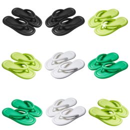 Summer new product slippers designer for women shoes White Black Green comfortable Flip flop slipper sandals fashion-030 womens flat slides GAI outdoor shoes