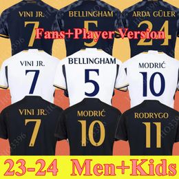 24 BELLINGHAM VINI JR Soccer Jerseys MBAPPE Tchouameni 2025 Football Shirt Real Madrids 25 CAMAVINGA Rodrygo MODRIC Camisetas Men Kids Kit Uniforms Fans Player