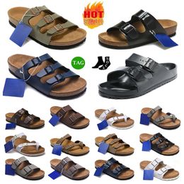 Luxury Designer Comforts Sandals famous Men loafers Women sliders buckle strap flip flops Classic clog Suede Platform slides Summer Slippers shoes Size 36-46