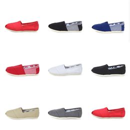 men women casual shoes GAI red black white grey blacklifestyle walking breathable Light Weight canvas shoes sneakers One