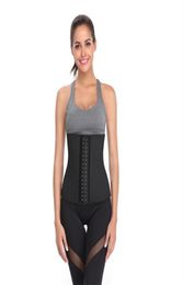 Comfortable and Breathable Latex Waist Trainer Corset Tummy Shapewear 25 Steel Bones Slimming Body Shapers Sculpting Girdle8807141