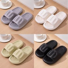 Slippers for men women Solid color hots low soft black whites Pale Turquoise Multi walking mens womens shoes trainers GAI
