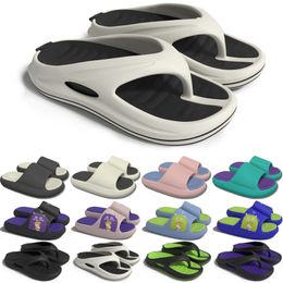 One 1 Free Designer Shipping Slides Sandal Slipper for GAI Sandals Mules Men Women Slippers Trainers Sandles Color42 41 Wo S 4 162 S 62