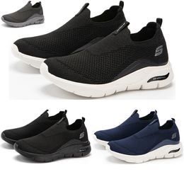 Men Women Classic Running Shoes Soft Comfort Black Grey Navy Blue Grey Mens Trainers Sport Sneakers GAI size 39-44 color29