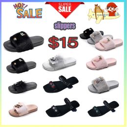 Designer Casual slippers summer sliders men women rainbow slides sandals pink blue grey sandals soft thick cushion cloud slide indoor GAI