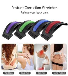 Waist Support 2021 Back Stretcher Extender Posture Massager Chiro Lumbar Pain Relief Correctionr Spine Corrector Health Fixer Type6947161
