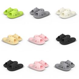 summer new product free shipping slippers designer for women shoes Green White Black Pink Grey slipper sandals fashion-022 womens flat slides GAI outdoor shoes