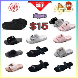 Designer Casual Platform slippers summer sliders men women rainbow slides sandals blue grey memory sandals soft thick cushion slipper cloud slide indoor