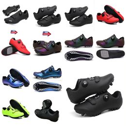 Cycling Shoes Men Sports Dirt Road Bike Shoes Flat Speed Cycling Sneakers Flats Mountain Bicycle Footwear wresting huntingg soccer bo GAI