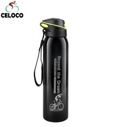 500ML Bike Water Bottle Outdoor Sport Running Mountain Cycling Warmkeeping Bicycle Kettle Drink Bottle Stainless Steel Cup3681244
