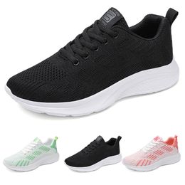casual shoes solid color black white Pale Green jogging walking low soft mens womens sneaker breathables classical trainers GAI