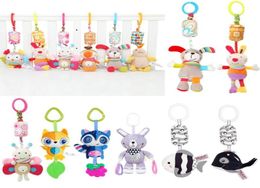 Baby Toy Soft Plush Mobile Rattle Cartoon Stroller Clip Rattles Born Bed Crib Hanging Bell For 03Y Educational Toys8387585