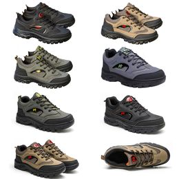 Men's Mountaineering Shoes New Four Seasons Outdoor Labour Protection Large Size Men's Shoes Breathable Sports Shoes Running Shoes Fashion Casual Shoes 39