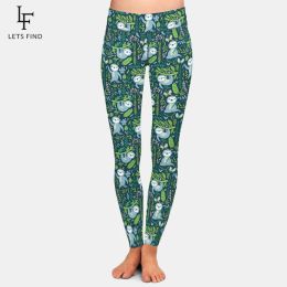 Leggings LETSFIND Push Up Women High Waist Leggings New 3D Cute Sloths Digital Printed Pants Super Soft Fitness Leggings