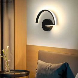 Wall Lamp Modern LED Wall Lamp Bedside Sconce for Aisle Living Room Bedroom Hotel Study TV Backdrop Home Decor Lighting Fixture Lustre