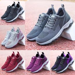 Sports shoes for male and female couples fashionable and versatile running shoes mesh breathable casual hiking shoes 216