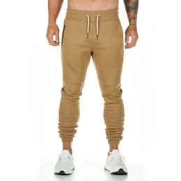 Sweatpants Mens Sweatpants Cotton Autumn And Winter Fitness Pants Running Pants Basketball Training Pants Bundle Mouth 240301