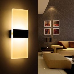 Wall Lamp Creative Simplicity LED Fashion Lamps Bedroom Bedside Living Room Bar Study Stairs Corridor Aisle Decorative Light