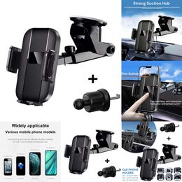 New Sucker Mount Stand GPS Telefon Mobile Cell Support For Huawei Iphone Samsung Car Phone Holder H4l0