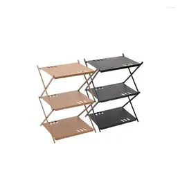 Camp Furniture Outdoor Camping Table Small Folding Tourist Standing Desk Mini Welding Garden