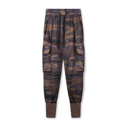 Camo Joggers Sweatpants Men Casual Cargo Pants Gym Fitness Quick Dry Slim Trousers Autumn Male Crossfit Running Sport Trackpants 240301