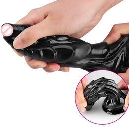 Huge Realistic Dildo Wide Thick Dong Anal G-spot Sex Toys Women Unisex 240226