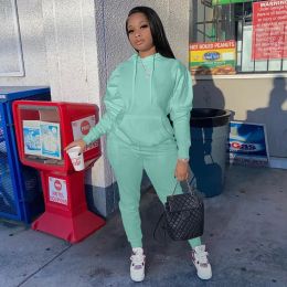 Suits Stylish Casual Style Of Quality Cotton Custom Women's Tracksuit, Jogging Suit, Oversized Sweatpants & Hoodie TwoPiece Tracksuit