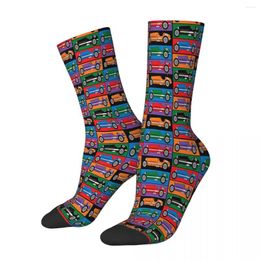 Men's Socks Vintage Race Car Art Male Mens Women Spring Stockings Hip Hop