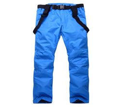 Newly Ski Snow Pants Windproof Warm Waterproof Trousers for Women Men Outdoor Winter BF88 Online shopping3370421