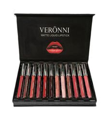 2018 Recommend Cosmetics 12 Colours Set Waterproof Long Lasting Lipstick Mae Lip Gloss Makeup6027035