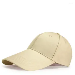 Ball Caps Baseball Cap Women Men Solid Colour Snapback Hats For Outdoor Summer Sport Sunshade Large Size Gorro Casquette