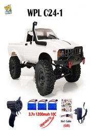 WPL C241 Full Scale RC Car 116 2 4G 4WD Rock Crawler Electric Buggy Climbing Truck LED Light Onroad 1 16 For Kids Gifts Toys 2206515439