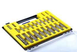 DIY 150PCS drill bits tools miniature hole opener kit for handcraft woodworking size 04 to 32mm plastic box package6242918