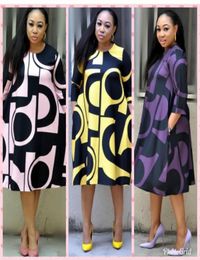 Super size New style African Women clothing Dashiki fashion Print cloth dress size L XL XXL 3XL7055699