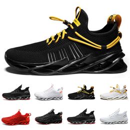 men running shoes breathable non-slip comfortable trainers wolf grey pink teal triple black white red yellow green mens sports sneakers GAI-132
