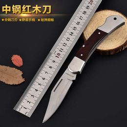 Outdoor Folding With High Hardness Self-Defense In The Wilderness, Sharp For Survival, Small Fruit Knife, Collectible Knife 372542